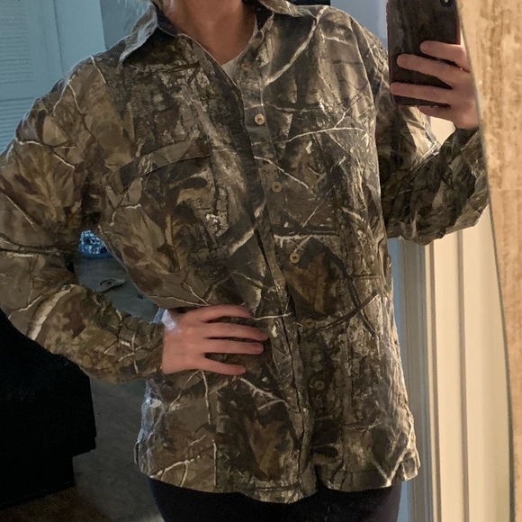 Walls Tops - Walls Camo Button Up Shirt